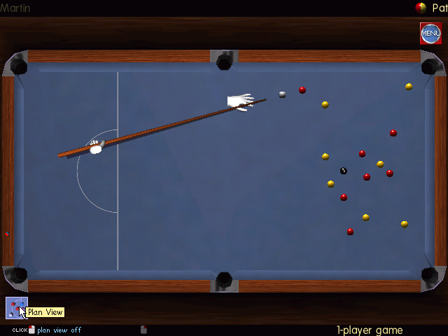 Jimmy White's 2: Cueball screenshot 2 for Sega Dreamcast